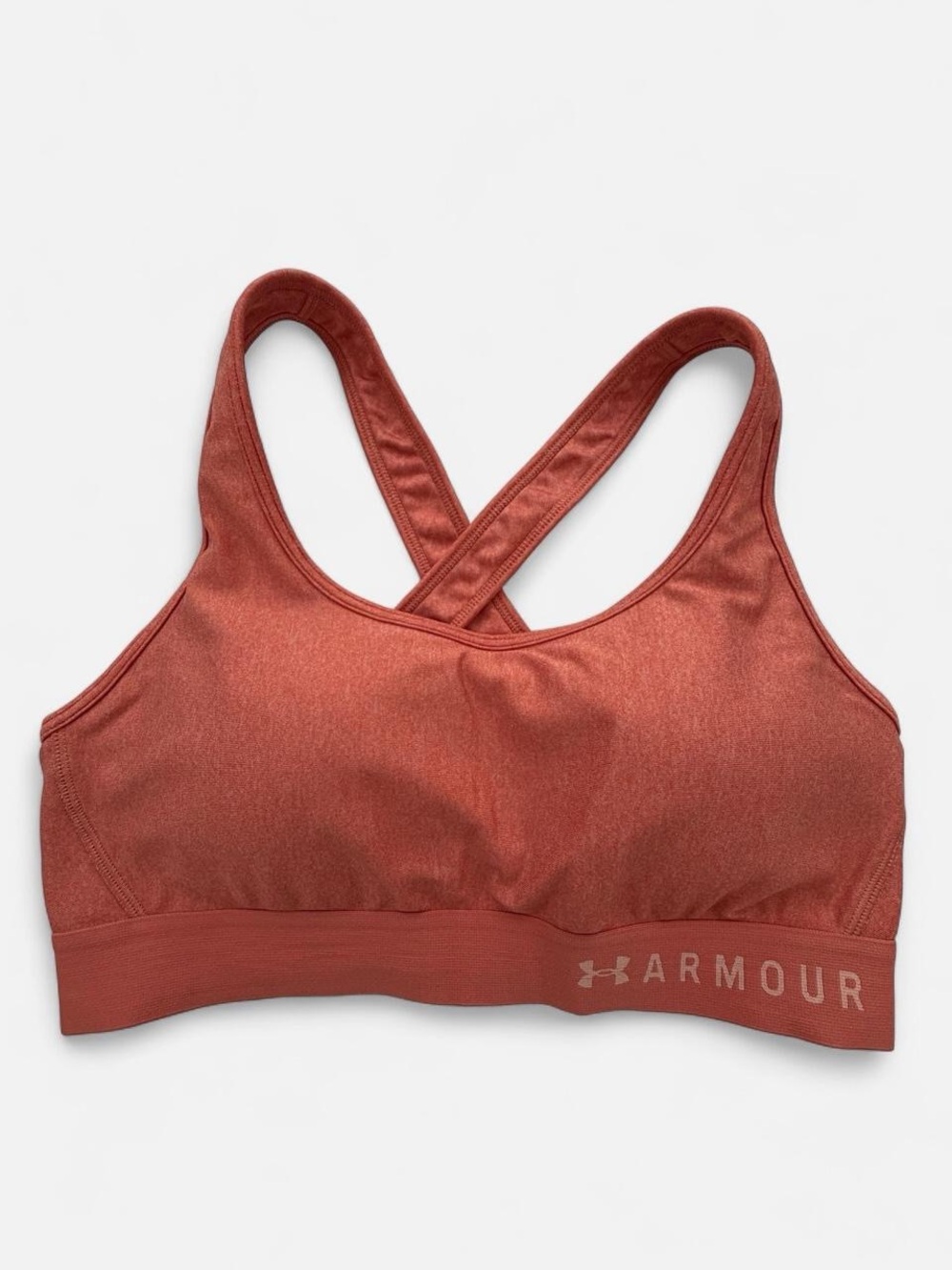 Under Armour Women's Rust Sports Bra - Crossback Support